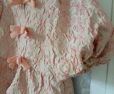 ocassions Peplum Jacquard top