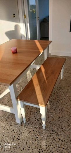 Kitchen table and benches