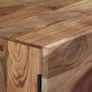Sideboard 150x40x79 cm Solid Acacia Wood Image 2