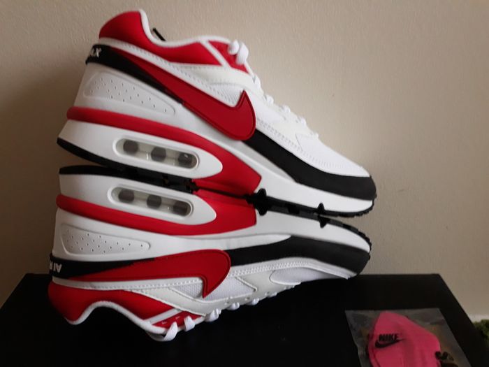 Nike Air Max BW OG Sport Red (2021) UK-7/EUR-41 DN4113-100 White/Sport Red-Black-2021