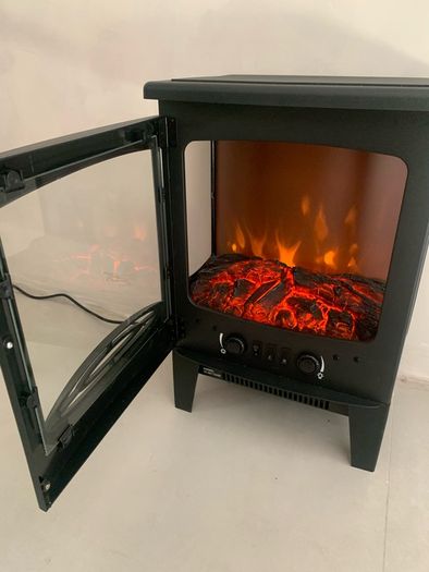Electric stove effect heater, electric heater 1800W