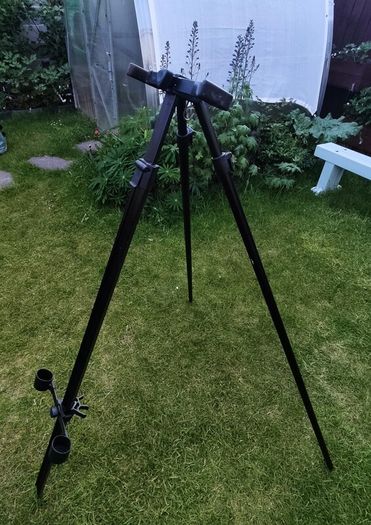 Fishing rod stand, tripod