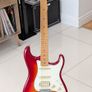 Fender Player II Stratocaster HSS, Aged Cherry Burst Electric Guitar Image 10
