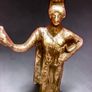 Ultra rare ancient Etrusk bronze mirror Image 3