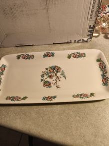 the emerald  Isle collections platter  fine bone china