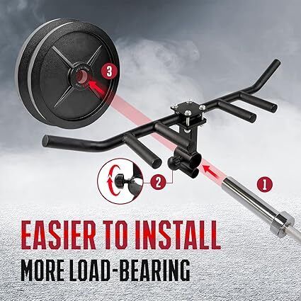 Multi-Grip Rowing Landmine Handle
