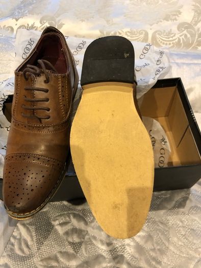 boys brown lace shoes