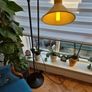 Floor Lamp lampe gras beautiful yellow very heavy light  bedroom living  reading home house great design wonderful present old vintage Image 4