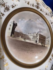 Trinity College plate