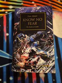 Warhammer 40k Horus Heresy Know No Fear Dan Abnett  Black Library Paperback