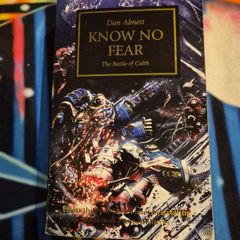 Warhammer 40k Horus Heresy Know No Fear Dan Abnett  Black Library Paperback