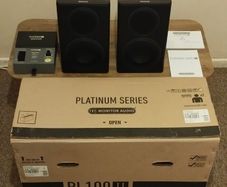 High-End Speakers, Monitor Audio Platinum PL100 II (Including Stands)