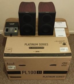 High-End Speakers, Monitor Audio Platinum PL100 II (Including Custom  Stands)