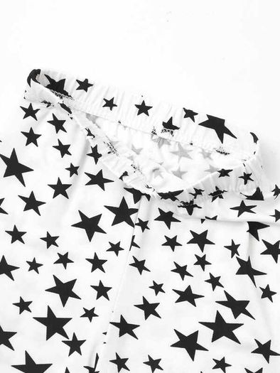 Kids star print leggins age 5-6