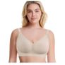 Brand New SHEKINI Seamless Bra No Underwire Bralette Soft V-Neck Sleep Bra Image 2
