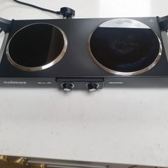 Cuisinemax 2 ring ceramic hotplate