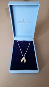 Newbridge Silver Leaf Necklace