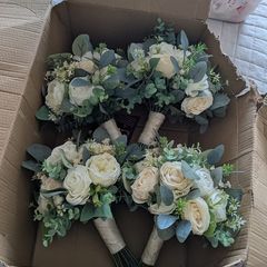 Bridesmaid wedding bouquets