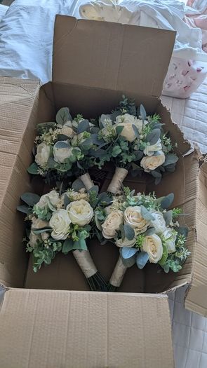 Bridesmaid wedding bouquets