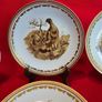 Hunting Motifs Decorative Plate Set , Manufacturer: L. Lichte, Fine China, GDR (East Germany), 1960s-1970s Image 4