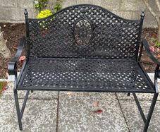 Metal Garden Seat