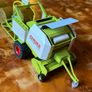 Siku 2453 Claas Rollant 255 Uniwrap, 4 Bales Image 2