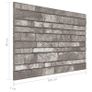 3D Wall Panels with Dark Grey Brick Design 10 pcs EPS Image 7