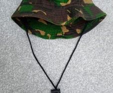 Unisex Army Style Bucket Safari Hat Like New