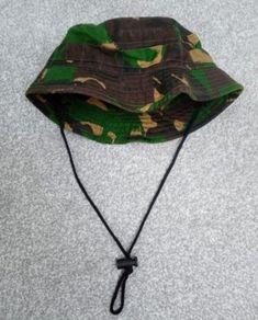 Unisex Army Style Bucket Safari Hat Like New