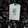 Oasis black and gold lace dress Image 2
