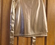 Gold Mini Skirt
