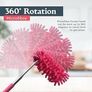 NEW SALE | 3pk Microfibre Extendable Feather Duster Brush | Feather Dusters for Cleaning Extendable Duster up to 76cm Image 4