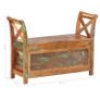 Hall Bench 103x33x72 cm Solid Reclaimed Wood Image 7