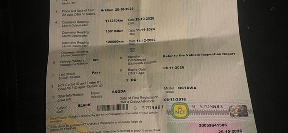 2018 Skoda Octavia new nct
