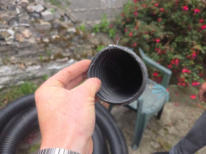 Drainage pipe 100mm diameter