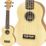 Soprano Ukulele with Case, Various Colours Image 9