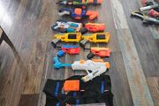 Nerf gun collection