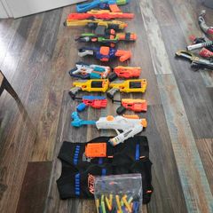 Nerf gun collection
