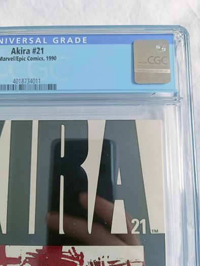 Akira Issue 21 CBCS / CGC 9.6 Certified Graded Comic Framed  DC Marvel