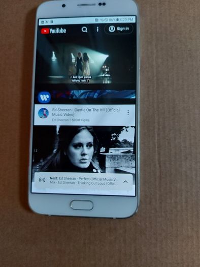 Samsung Galaxy A8, 32GB, 2GB Ram, Model SCV32, Android 7.0, in excellent cosmetic and working Condition