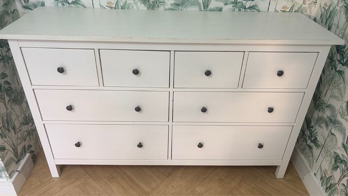 Hemnes 8-drawer dresser | Chest of drawers White