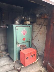 oil heating boiler