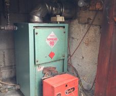 oil heating boiler