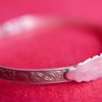 Solid Sterling Silver Vintage Bangle  Expandable Buckle 7,07g Image 9