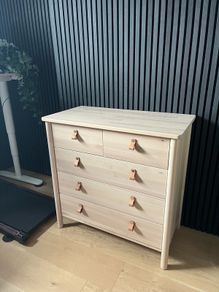 Bjorksnas Birch Chest of 5 Drawers