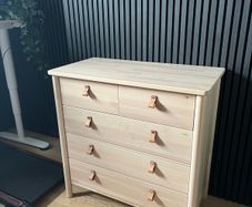 Bjorksnas Birch Chest of 5 Drawers