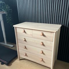 Bjorksnas Birch Chest of 5 Drawers