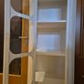 Beautiful white contemporary glass cabinet Image 3