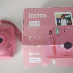 Instax mini 9 instant camera (pink)