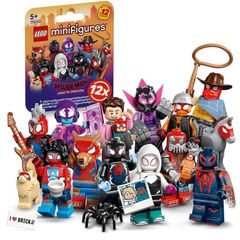 Lego Minifigures 71050 Complete Set Spider-man Across the Spider-verse